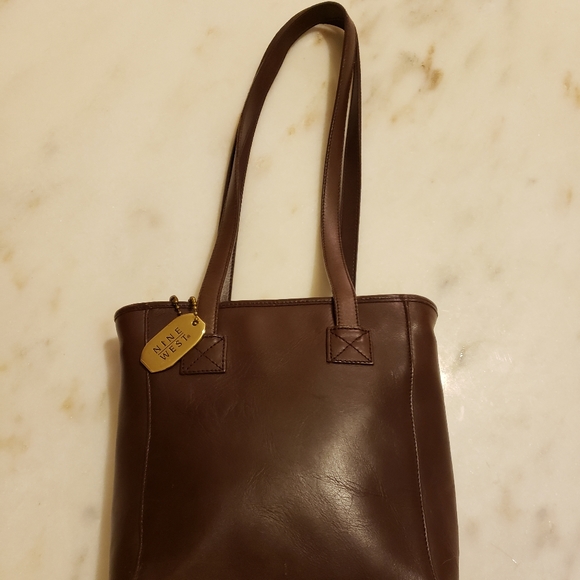 Nine West Handbags - Nine West genuine leather dark brown purse